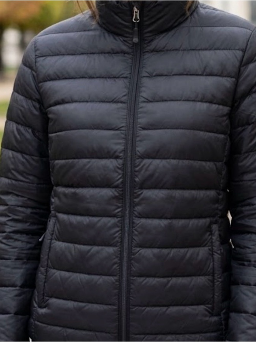 Classic Black Quilted Puffer Jacket